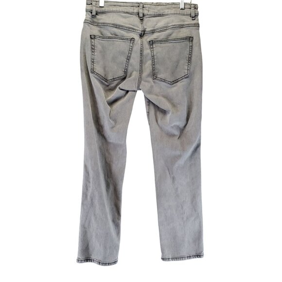 Warp + Weft Jeans Mens 31x30 Grey AMS Amsterdam Slim Stretch Denim - Picture 11 of 12